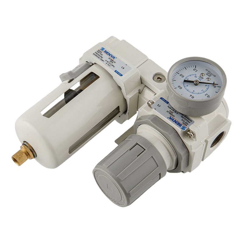 Combinazione di 2 unità filtro regolatore dell'aria