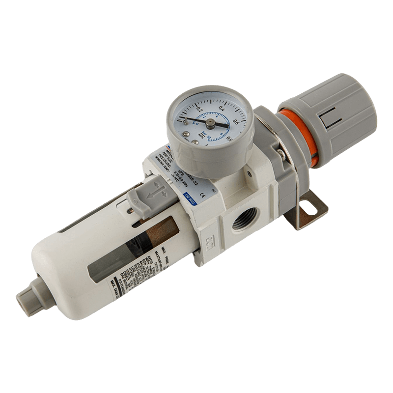 Filtro regolatore dell'aria con indicatore rotondo Integrazione filtro regolatore 2 in i